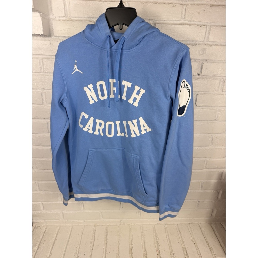 Jordan UNC North Carolina Tar Heels Mens M Carolina Blue Hoodie Jumpman NCAA